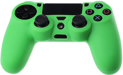 

Microware Dual Shock Controller Sleeve Skin Cover Gaming Accessory Kit (Green) Gaming Accessory Kit(Green, For PS4)
