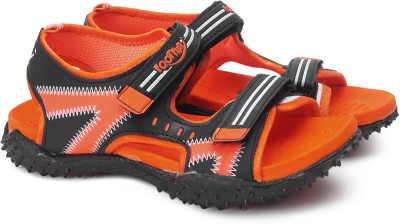 

Footfun by Liberty Boys & Girls Velcro Strappy Sandals(Orange