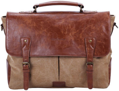 

Portronics 15 inch Laptop Messenger Bag(Brown)