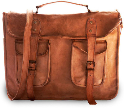 

World's Trendz 15.6 inch Laptop Backpack(Brown)