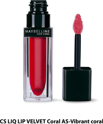 

Maybelline Velvet Matt Lipstick(Vibrant Coral, 5 ml)