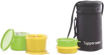 TUPPERWARE Executive Lunch Box 4 Containers Lunch Box