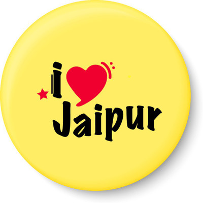 

Peacockride I Love Jaipur Fridge Magnet Fridge Magnet Pack of 1(Multicolor)