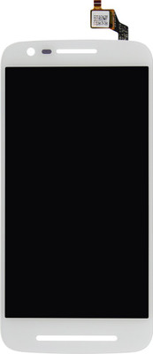 RDG display for Motorola Moto E 3rd Gen white complete folder LCD RDG Moto E 3rd Gen white Display available at Flipkart for Rs.6999