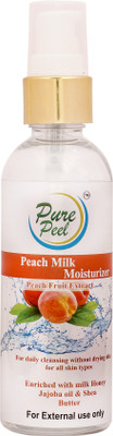 

Purepeel Peach milk Moisturizer Paraben Free Body Lotion 100 ml(100 ml)