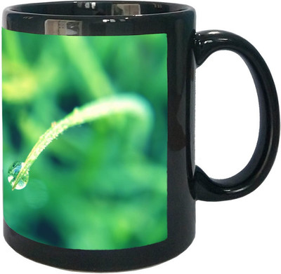 

Arkist bubble 4 Black Ceramic Mug(340 ml), Multicolor