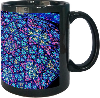

Arkist tokyo dome city lights Black Ceramic Mug(340 ml), Multicolor