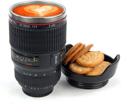 MEHAKENT CAMERA MUG Stainless Steel Coffee Mug(250 ml)