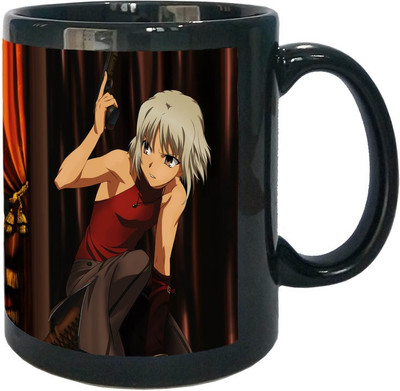 

Arkist canaan anime xiv Black Ceramic Mug(340 ml), Multicolor