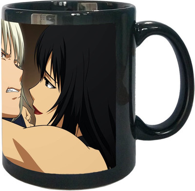 

Arkist canaan anime x Black Ceramic Mug(340 ml), Multicolor
