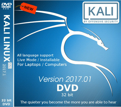 Kali Linux 2017.1 DVD 32 bit