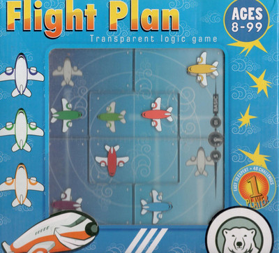 

Giftoscope Flight Plan Transparent Logic Game(6 Pieces)