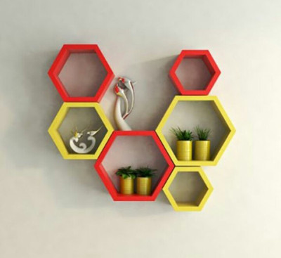 

Masterwood MDF Wall Shelf(Number of Shelves - 6)