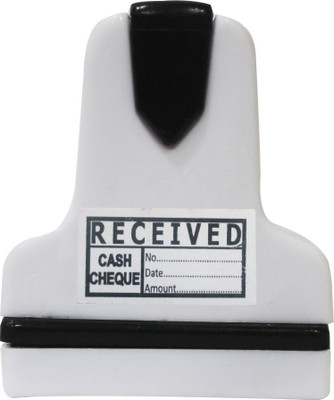 

KAARTI RECEIVED (CASH/CHEQUE) SK0673 Pre-Inked Rubber Stamp(Small, Black)