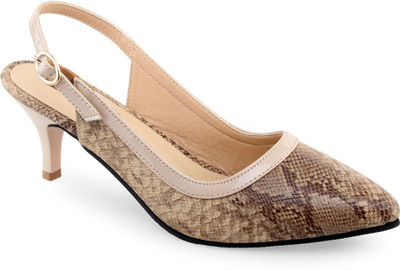 

Shuz Touch Women Beige Heels