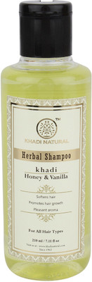 Khadi Natural Honey & Vanilla Shampoo(210 ml)