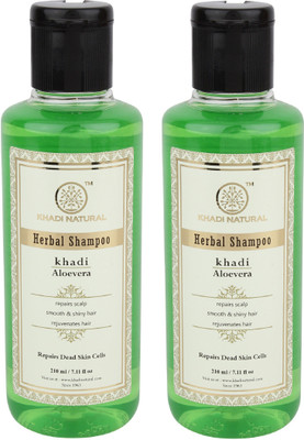 

Khadi Natural Aloevera Shampoo(420 ml)