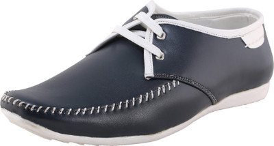 

Roopray Blue white Derby Sneakers For Men(Blue, White