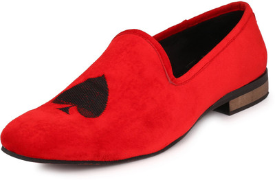 

Peponi Bachelor Bare Loafers For Men(Red