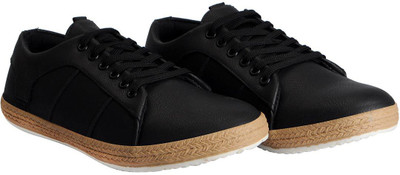 

FAUSTO Trendy Sneakers For Men(Black