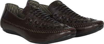

Kraasa The Rock Loafers For Men(Brown