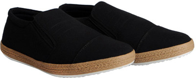 

FAUSTO Trendy Slip On Sneakers For Men(Black
