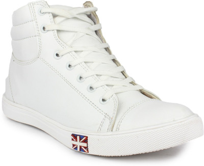 

CoolSwagg For Men And Boys Mid Ankle Length Sneakers For Men(White, Pearl white