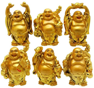 NITIN COLLECTION Decorative Showpiece  -  3 cm(Polyresin, Gold)