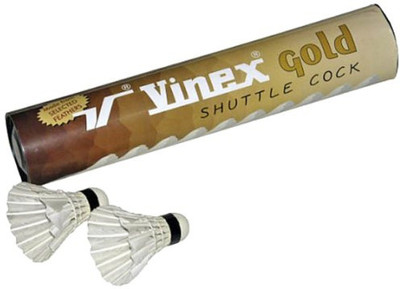 

Vinex VSCO-G10 Feather Shuttle - Gold(Slow, 75, Pack of 10)