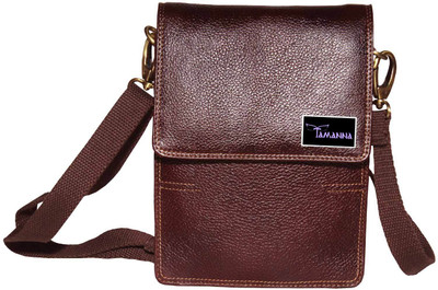 

Tamanna Boys & Girls Formal Brown Genuine Leather Sling Bag