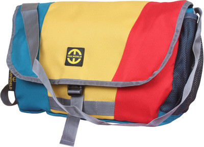 

Tanworld Men & Women Sports Multicolor Polyester Sling Bag