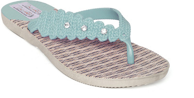 

Zachho Flip Flops, Seagreen