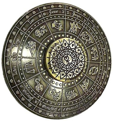 

Happy GiftMart Happy Giftmart High Quality Metal Zodiac Sign Egyption Mummy Style Fidget Finger Spinners With Guaranteed 2 Minute Spin Time(Brown)