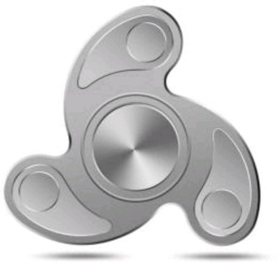 

Venoo Metal 3D Ultra Durable Tornado Shaped Fidget Toy Hand Spinner, must have toy, high spin time(Silver)