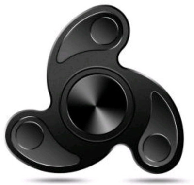 

Venoo Metal 3D Ultra Durable Tornado Shaped Black Fidget Toy Hand Spinner, Aluminium alloy, metal(Black)