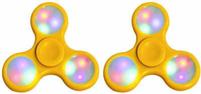 

GUBBAREY Friendship offer 2 Premium LED fidget Friends(Yellow)