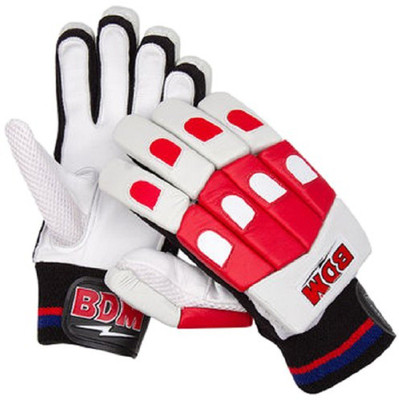 BDM Galaxy Batting Gloves (Men, White)