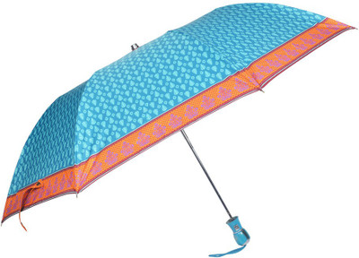 

Fendo Auto Open 2 Fold Deepsky blue Color Umbrella(Blue)