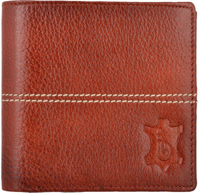 

bi blueice Men Tan Genuine Leather Wallet(8 Card Slots)
