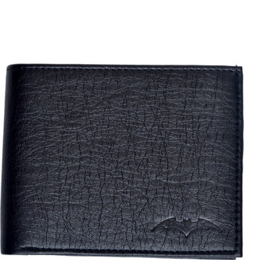 

Batman Men Black Artificial Leather Wallet(5 Card Slots)