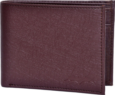 

Batman Men Brown Artificial Leather Wallet(5 Card Slots)