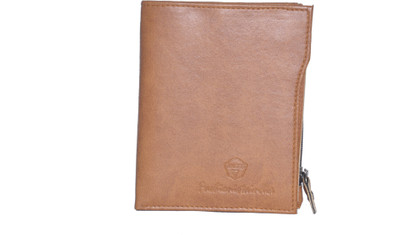 

ANSSS Men Tan Artificial Leather Wallet(7 Card Slots)