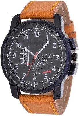 keepkart Black Temprature Dial Curren Model Leather Dtrap Analog Watch For Boys And Man Watch  - For Boys   Watches  (Keepkart)