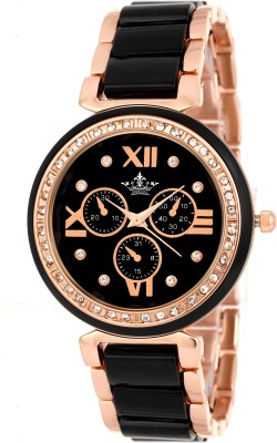 Swisso Sws-703-Black-Gold Urban Watch  - For Women   Watches  (Swisso)