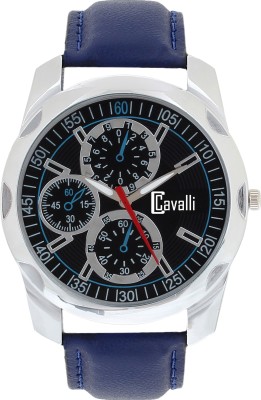 Cavalli CW 414 Black Dial Trendy Watch  - For Men   Watches  (Cavalli)