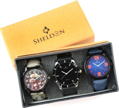 Sheldon Sh-3003 Casual Watch  - For Men   Watches  (Sheldon)