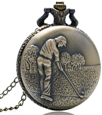 

Productmine Vintage Golf Pocket Watch VINTAGE LOOK POCKET WATCH Watch - For Men & Women