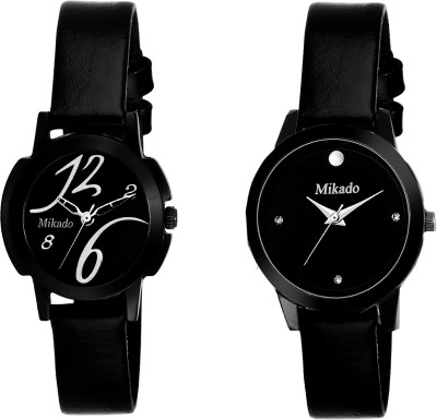 Mikado Women fashinable analog watch set with one year warranty for girls and women Watch  - For Girls   Watches  (Mikado)