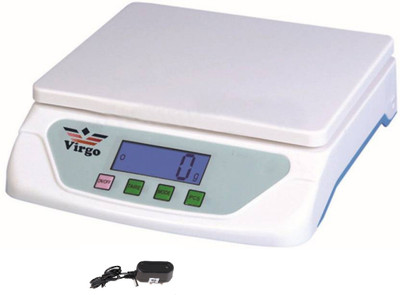 

Virgo Kitchen 30 kg- 1g with Adapter Weighing Scale(White)