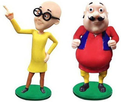

ENTERTAINMENTSTORE Motu Patlu Figurines(Multicolor)